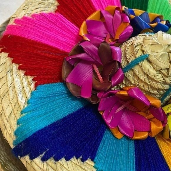 Tortillera Multicolors  Hand Made Small - Picture 5 of 6